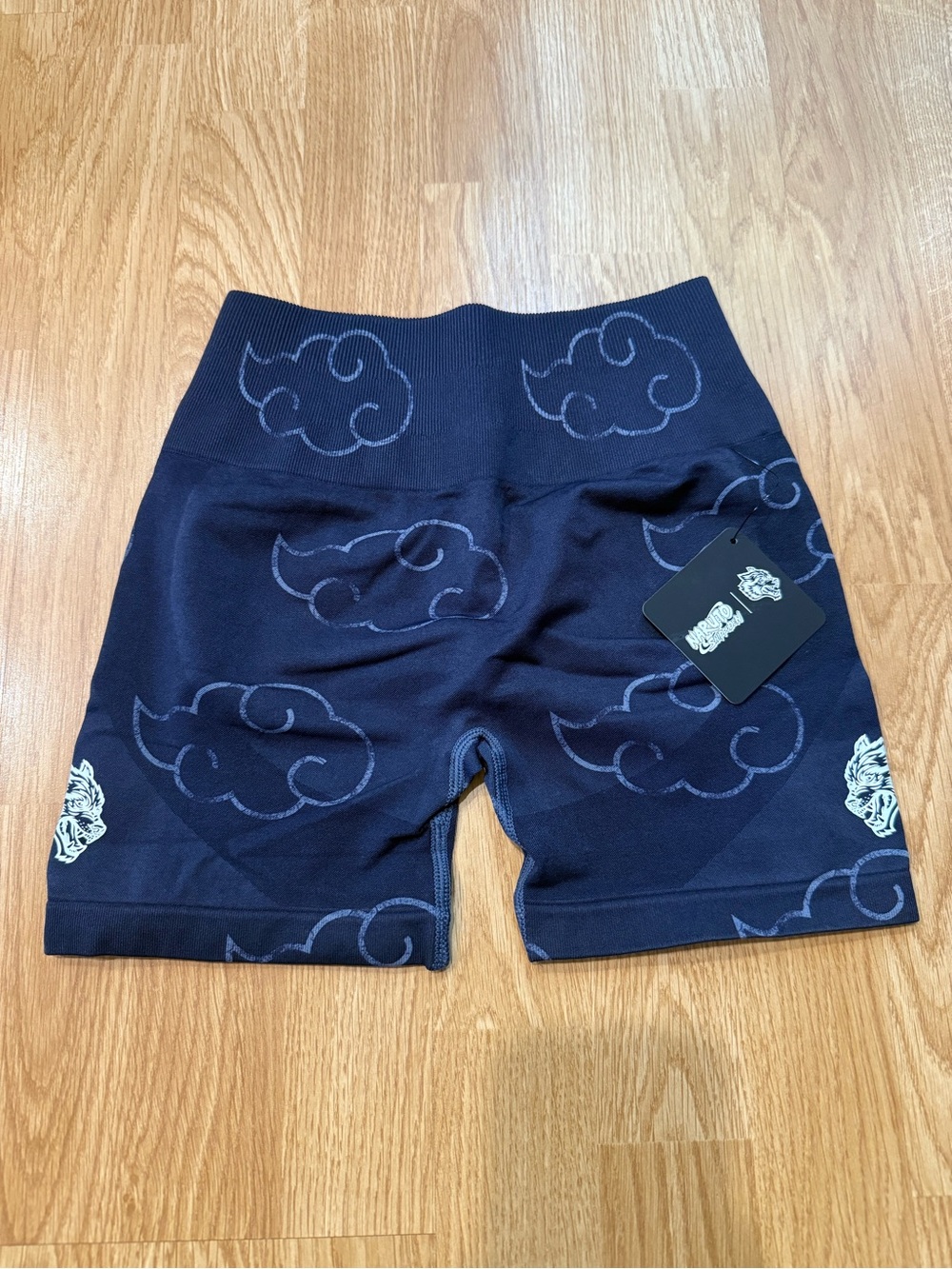 NWT Darc Sport x Naruto Wolf Cloud Shorts Storm Blue Small 284/500